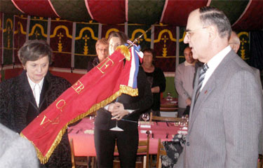 Cérémonie de remise du drapeau 26/02/2009